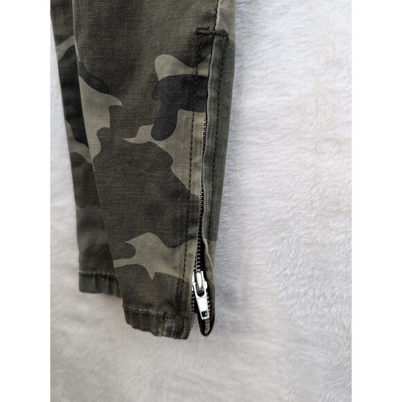 Pacsun Camo Cargo Elastic Waist Drawstring Joggers Size Small - Picture 8 of 12